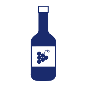 Wine bottle icon