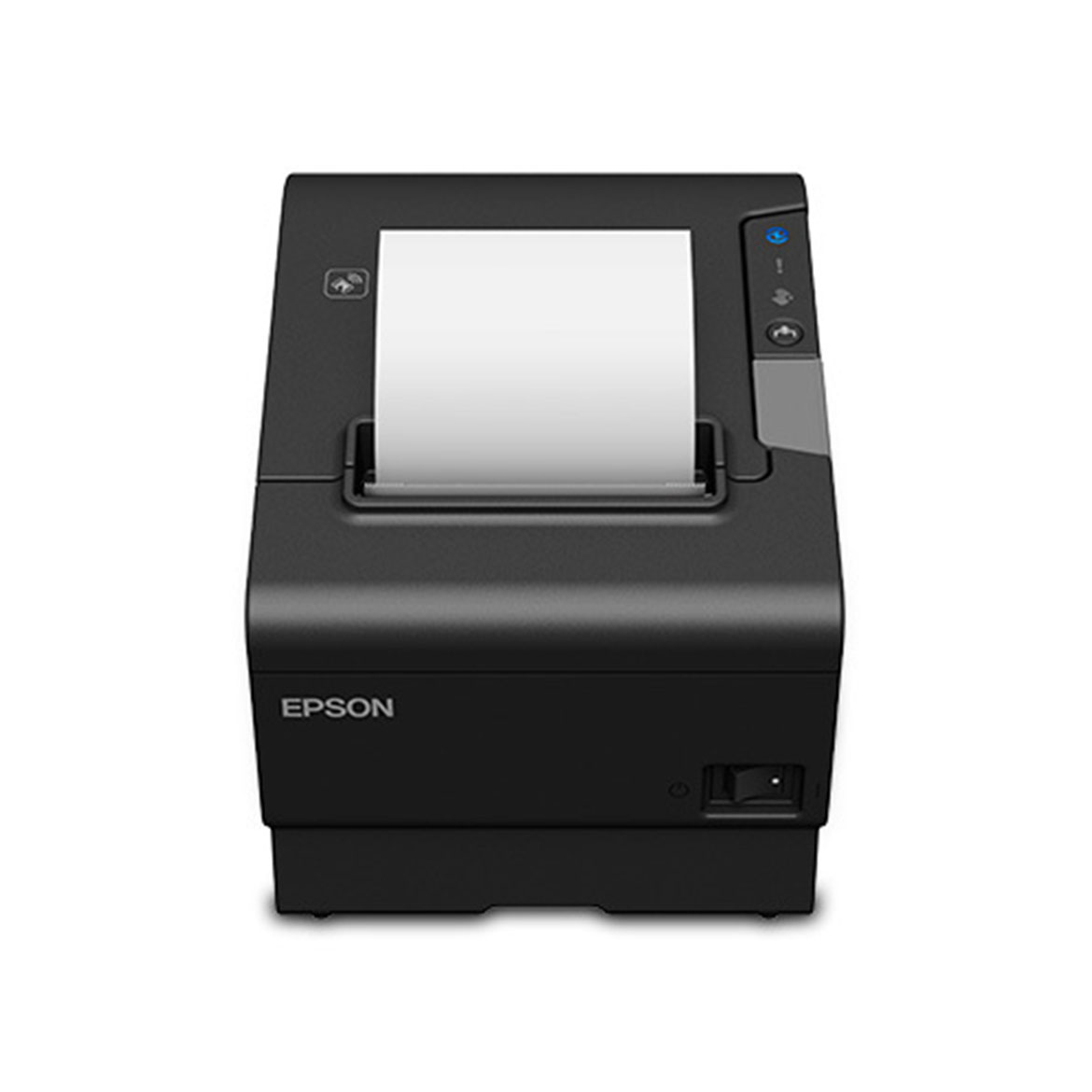 Black color Epson TM-88VI Thermal receipt printer front small image