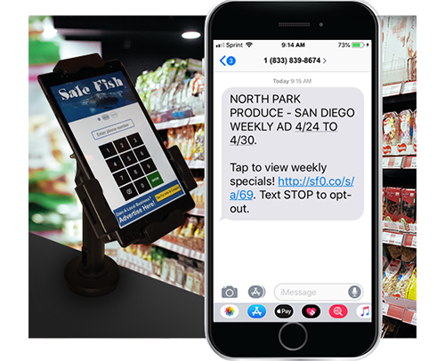 Text Message Marketing Designed for Supermarkets
